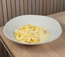 Паппарделле в сливочном соусе