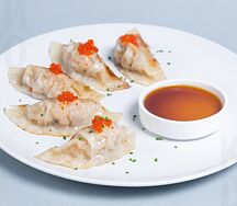 Гёдза с креветками