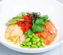 Поке лосось