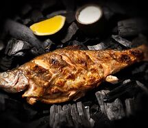 Форель радужная на гриле