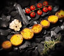 Картофель с ароматным маслом