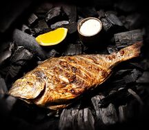 Дорадо на гриле