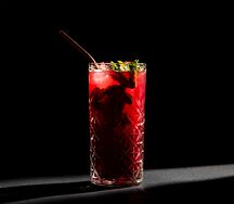 Натуральный лимонад Смородина с мятой