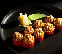 Запечённый ролл с угрём