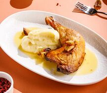 Цыпленок с чесноком 