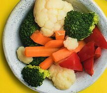 Овощи на пару детские