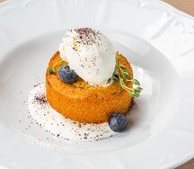 Черничный пирог