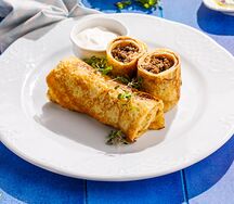 Блины с телятиной