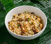 Жареный рис с говядиной