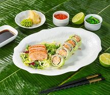 Фреш-ролл Татаки с тунцом 