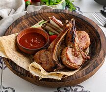 Шашлык из каре ягненка
