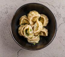 Самолепные пельмени с мясом