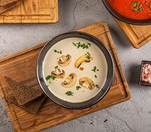 Крем-суп из шампиньонов