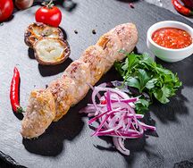 Шашлык из бараньих семенников