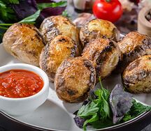 Шашлык из картофеля