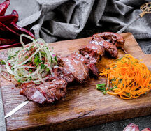 Шашлык из бараньего сердца