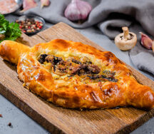 Хачапури с грибами