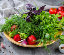 Букет из бакинских овощей