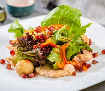 Теплый салат Медовый цыпленок