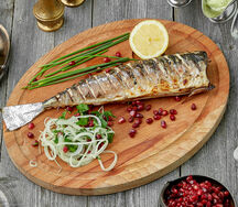 Скумбрия гриль