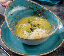 Суп-пюре из новозеландской спаржи