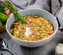 Окрошка на квасе