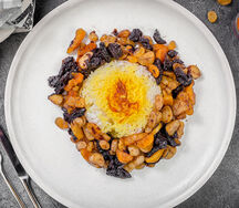 Ширин-плов с фруктами