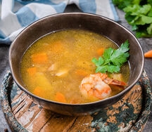 Похлебка с белыми грибами