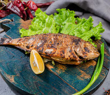 Дорадо жареная