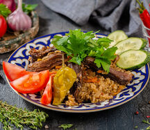 Плов по-самаркандски с бараниной