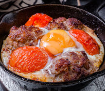 Тава-кебаб из баранины