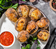 Шашлык из картофеля
