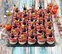 Канапе с сервелатом Passion