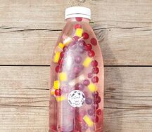 Лимонад клюква-лимон собственного приготовления