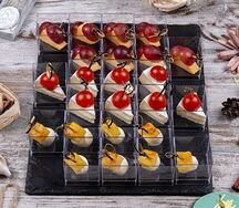 Канапе в верине ассорти сыров