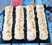 Рулетики с крабовым мясом 