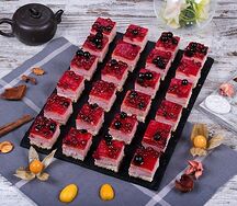 Мини-пирожное ягодный блюз