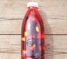 Лимонад лесные ягоды собственного приготовления