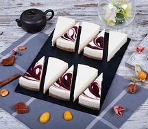 Чизкейк микс нью-йорк с вишней