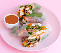 Мисо-ролл с копченым тофу