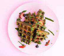 Матча вафли