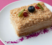 Торт Наполеон веган