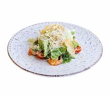 Салат Цезарь с креветками