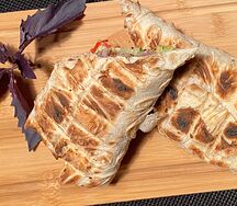 Шаурма из курицы на мангале