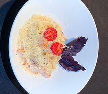 Феттучини с курицей