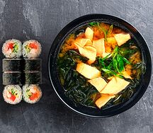 Обед с морепродуктами