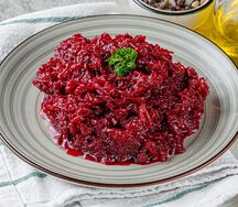 Салат свекольный с маслом