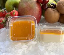 Панна-котта Манго-Маракуйя