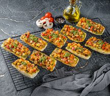 Брускетта с рататуем