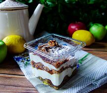 Десерт Морковно-ореховый